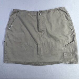 Bongo - Y2K Khaki Cargo Mini Skirt - Women’s - 7/8